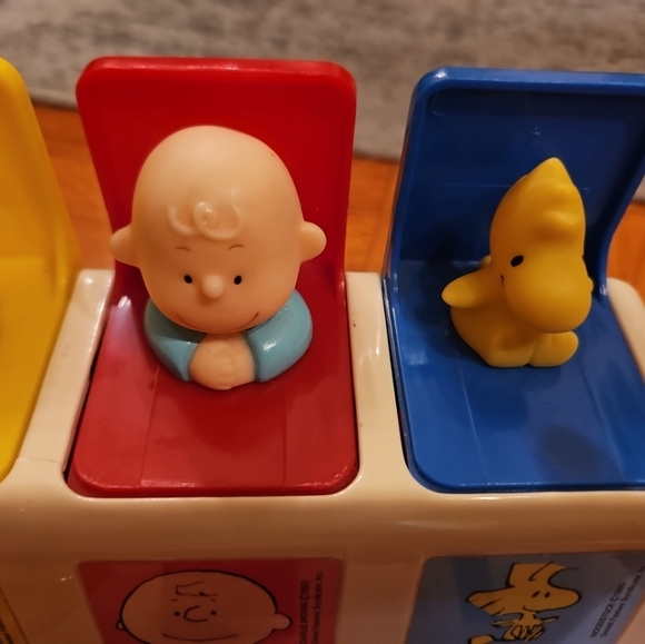 Vintage Snoopy And Friends Pop Up Toy EUC Works - Picture 13 of 13